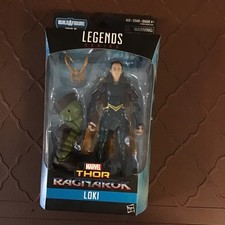 Marvel Legends Loki Thor Ragnarok Action Figure Boxed BAF Hulk Part Mask