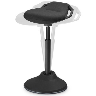 SONGMICS Ergonomic Wobble Stool, Height Adjustable Standing Desk Stool 23.6-...
