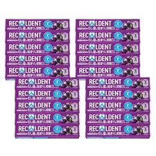 Mondelez Recaldent Grape Mint Gum, 14 Pieces X 20 Packs_