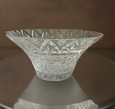 Lead Crystal Cristal D'Arques Paris  Fresca Bowl 12 “ X 6” heavy  SPARKLE