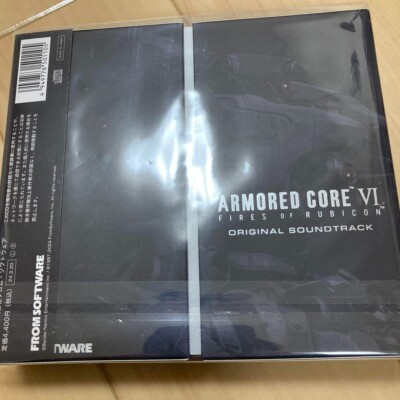 ARMORED CORE 6 Ⅵ FIRES OF RUBICON ORIGINAL SOUNDTRACK CD from