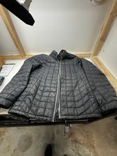 the north face jacket men large Black