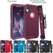 Apple iPhone XR Defender Case (Holster Clip Fits Otterbox Defender)