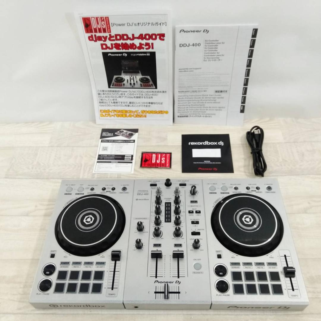 DJ機材 ddj-400-s limited edition silver Pioneer DJ DDJ-400 Controller (silver) - Return | IDJNOW