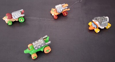 KINDER Surprise - Konvolut (4) - Serie K99 - Nr.20/Nr.23 - Dragster Metal Motor - 1999