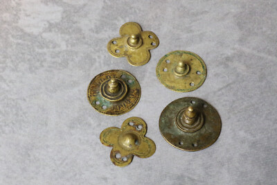 Antike Schmuckelemente Schnallen Schmuck Äthiopien Bronze Messing 
