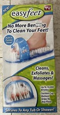 New Easyfeet No more bending to clean your feet Cleans Exfoliates and Massages