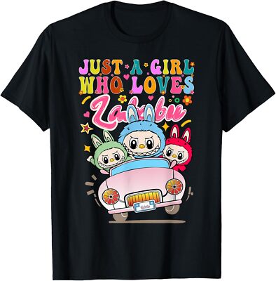 Funny Labubu Cute Labubu The M0nsters Meme T-Shirt