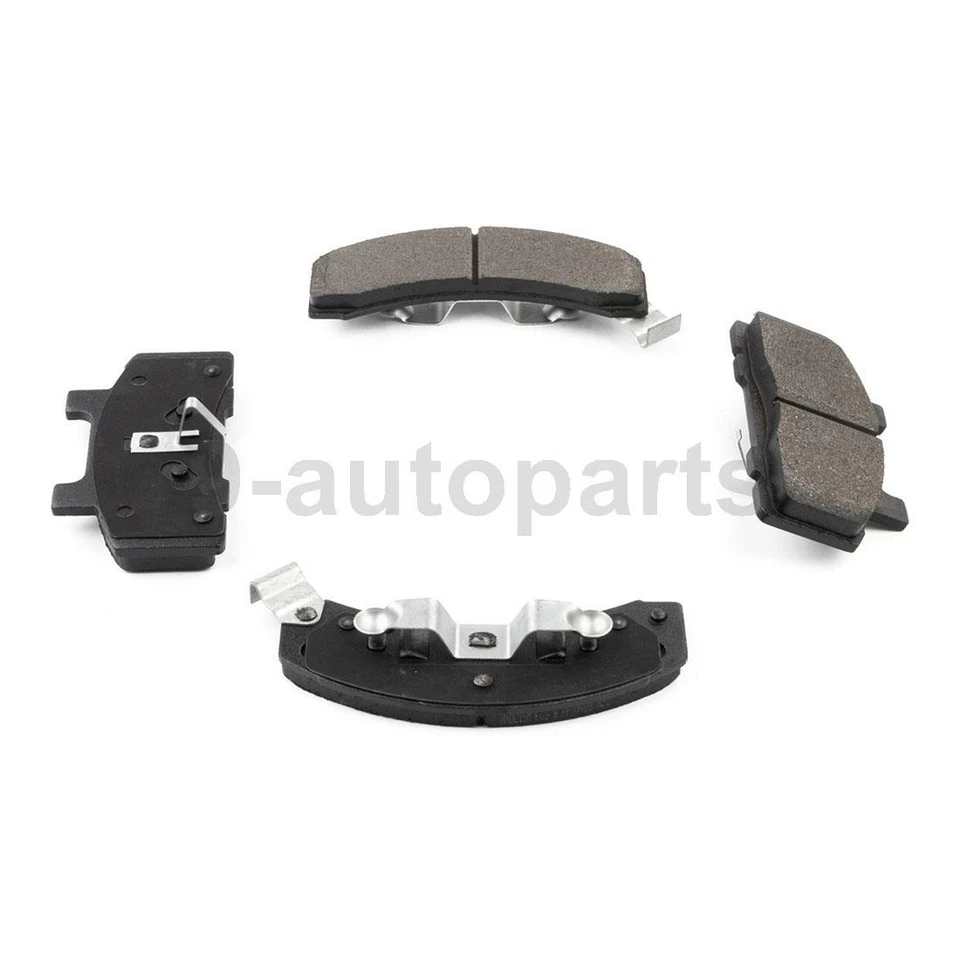 Rotores de disco delanteros + pastillas de freno para 1985 1986 1987 1988 1989 Cadillac Fleetwood Foto 2 de 4