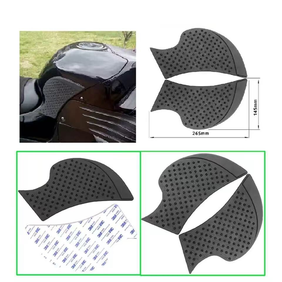 Tank Grips Side Stickers Knee Grips Protectors Decal For Kawasaki