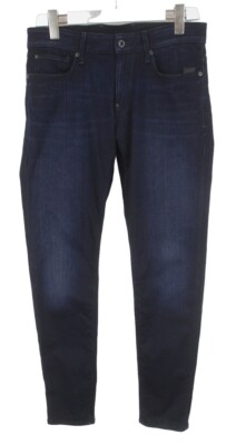 G-Star Revend Super Slim Herrenjeans W31/L34 Stretch Neu Schnurrhaare Dark Blau