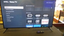 Onn 42” Class Fhd (1080p) Led Roku Smart Tv (100068372) (tdy024596)