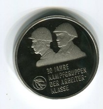 DDR 10 Mark 23 Jahre Kampfgruppen der Arbeiterklasse1983 PP (M3263)