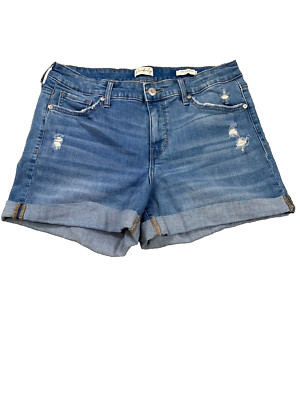 【WONDER WONDER】Shirin Point Brush Part 5 Short Denim Pants Wonderly Mom Short Women's 8 Denim Mid-Rise Stretch 5