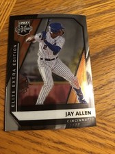 Jay Allen - 2021 Panini Elite Extra Edition #30 Rookie OPTIC HOLO - REDS