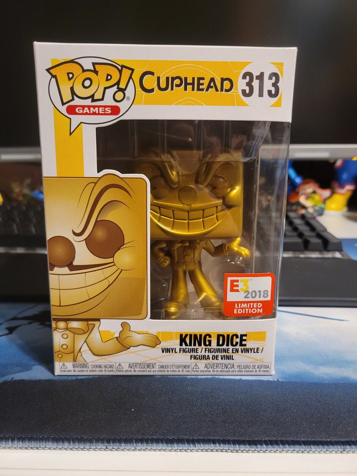 FUNKO POP! GAMES: Cuphead S1: King Dice 