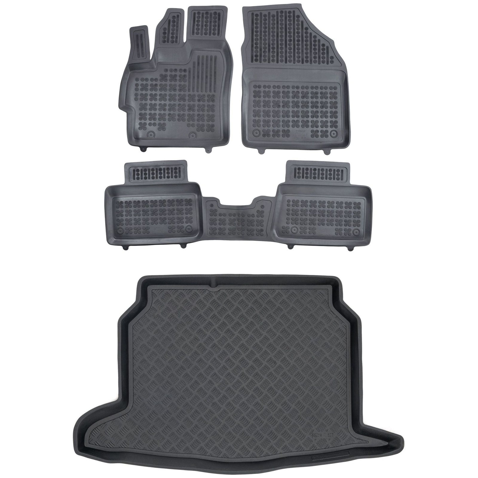 Tapis de coffre PE Toyota YARIS C et tapis de sol auto RX14431787-1