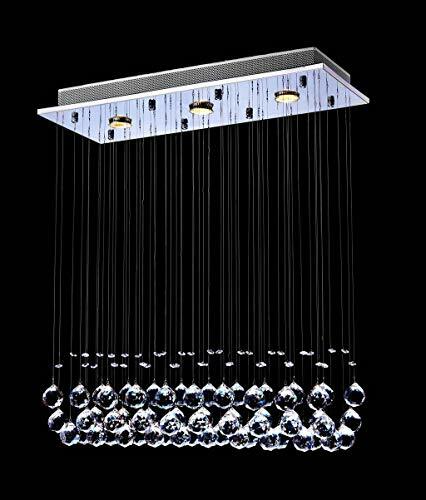 saint mossi chandelier modern k9 crystal raindrop chandelier