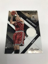 AB121-2010-11 PANINI PRESTIGE NBA CARD PROS SWATCH #21 ANDREW BOGUT #08/25