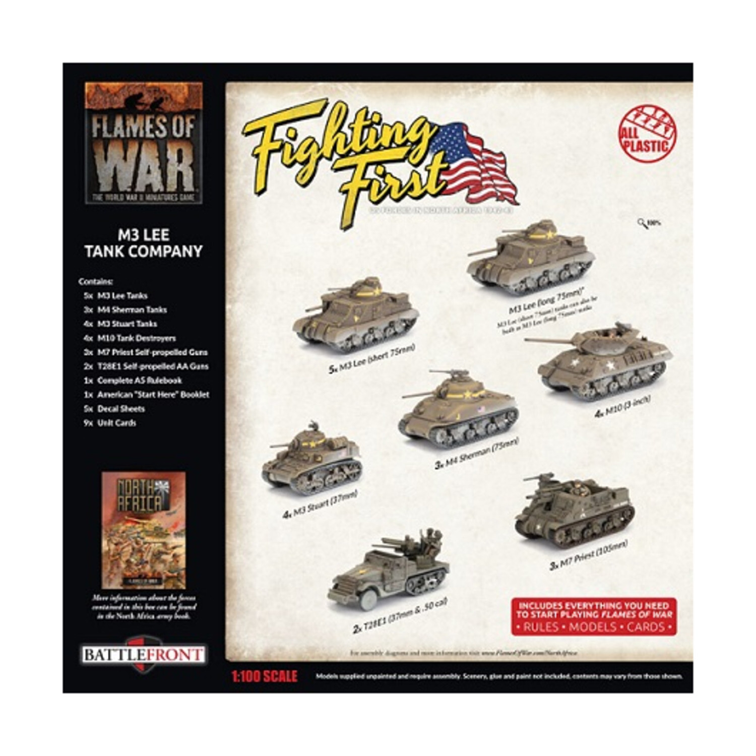 Battlefront Historical Mini 15mm M3 Lee Tank Company SW (New) eBay