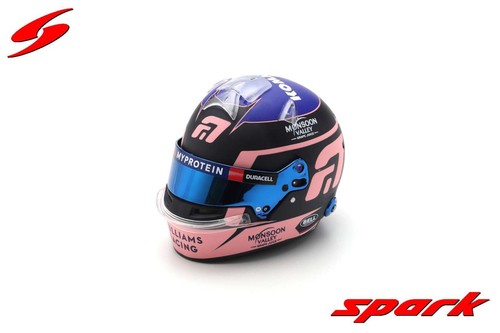 Williams F1 Alex Albon 2024 1/5 Scale Mini Helmet, 15 cm