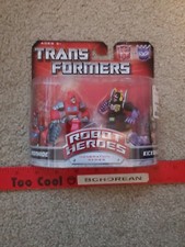 Transformers Universe Robot Heroes G1 Series Ironhide Vs Kickback 2-pack New