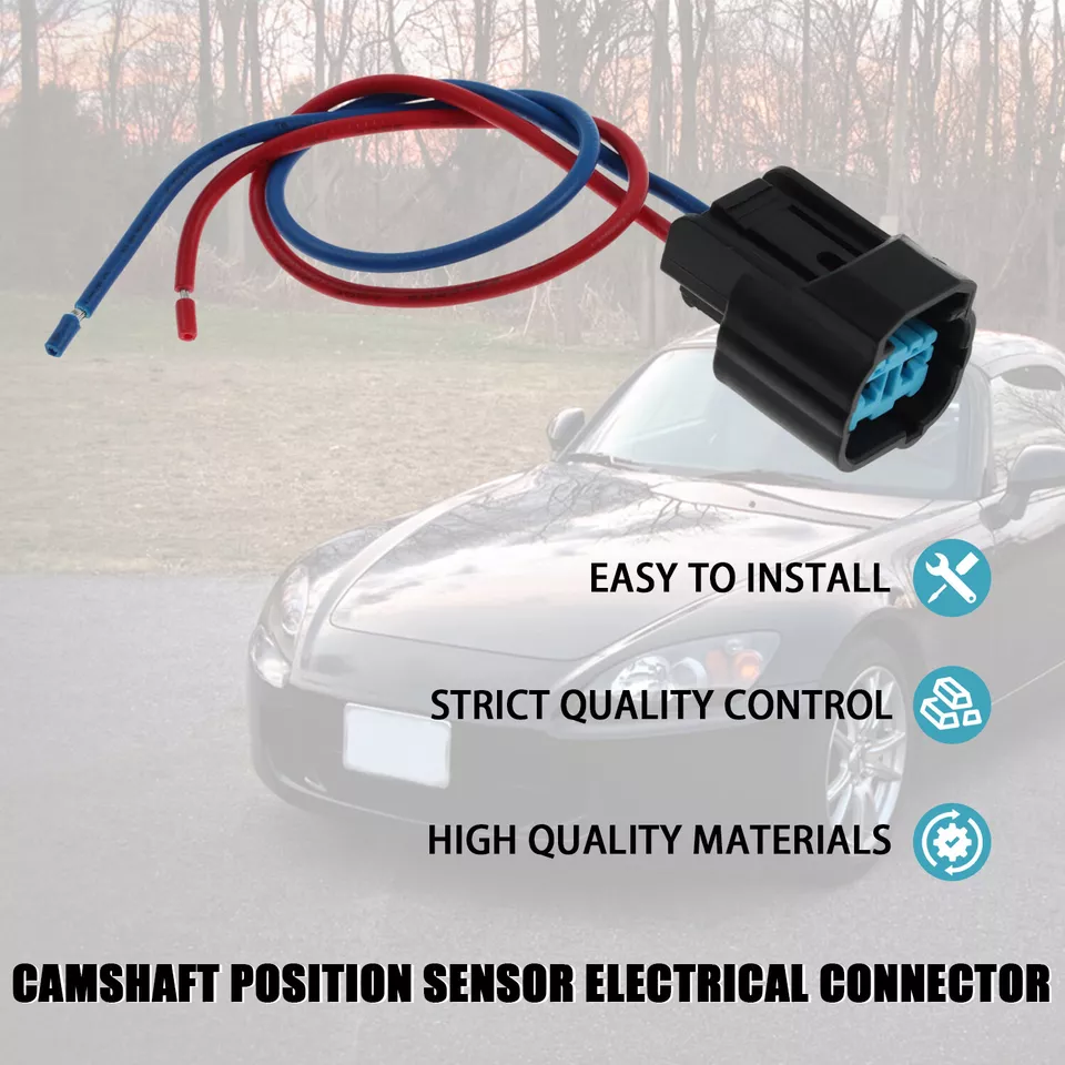 Camshaft Position Sensor Harness Connector for 2003 2004 2005 Honda S2000 - Image 4 of 4