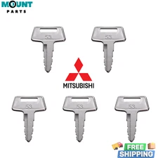 5X For Caterpillar Mitsubishi Forklift FG Series Equipment Key 91A07-01910 A5160