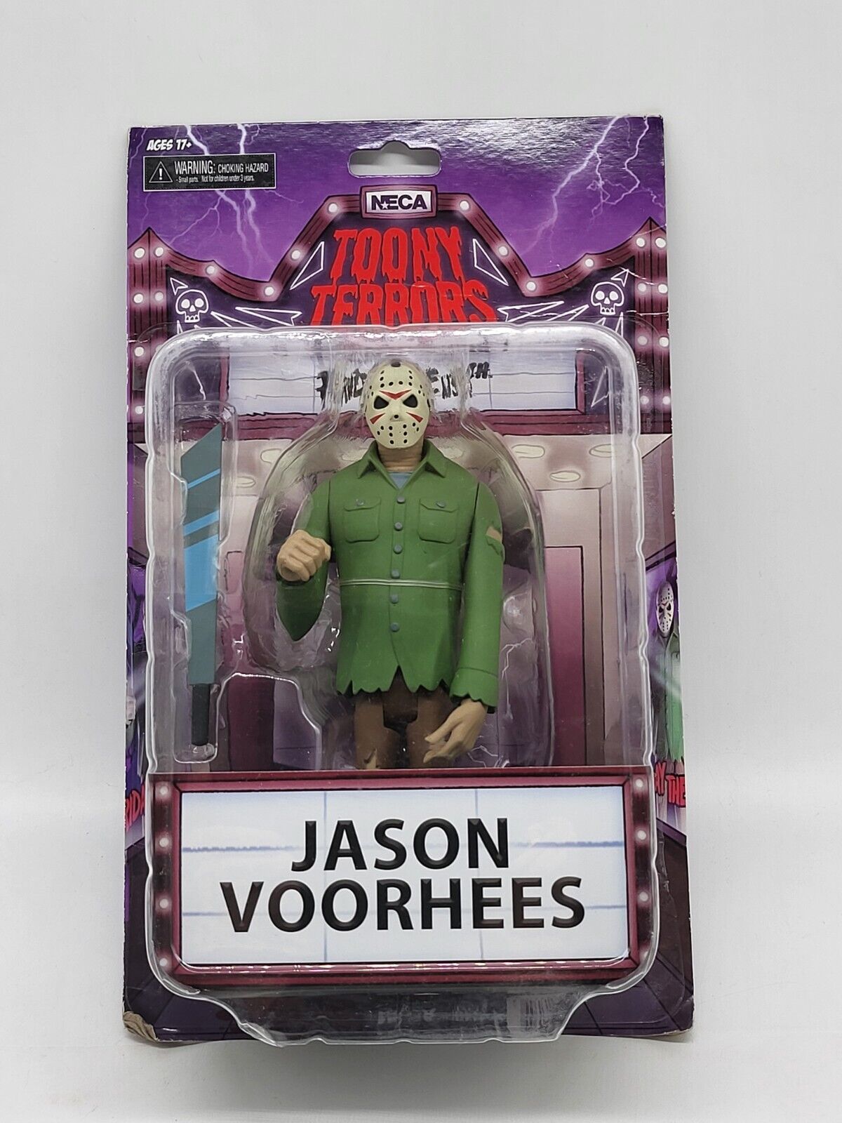 NECA Toony Terrors Friday The 13th Jason Voorhees Action Figure (Box Damage)