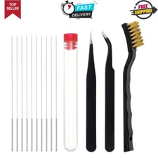 3D Printer Nozzle Cleaning Kit - 13 Pieces 3D Print Nozzle Cleaner Tools 0.4Mm.