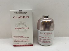 Clarins Bright Plus Advanced Brightening Dark Spot Serum 1 oz NIB Factory Sealed