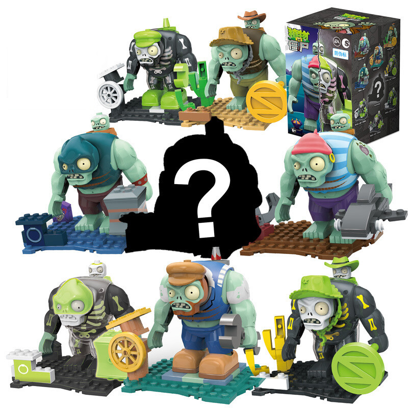 Plants vs Zombie Figures Blind Box Collection Action Figure Model Toys Kid  Gift