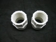 1-1/4" Charlotte Socket x FNPT Schedule 40 Female Adapter PVC Lot of 2 NOS