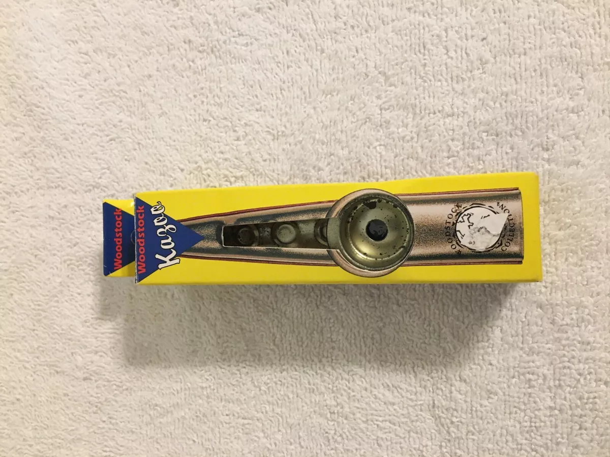Woodstock All Metal Original American Kazoo With Box