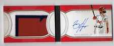 Bryce Harper 2018 Topps Definitive Collection Autograph Patch Booklet Card 1/1