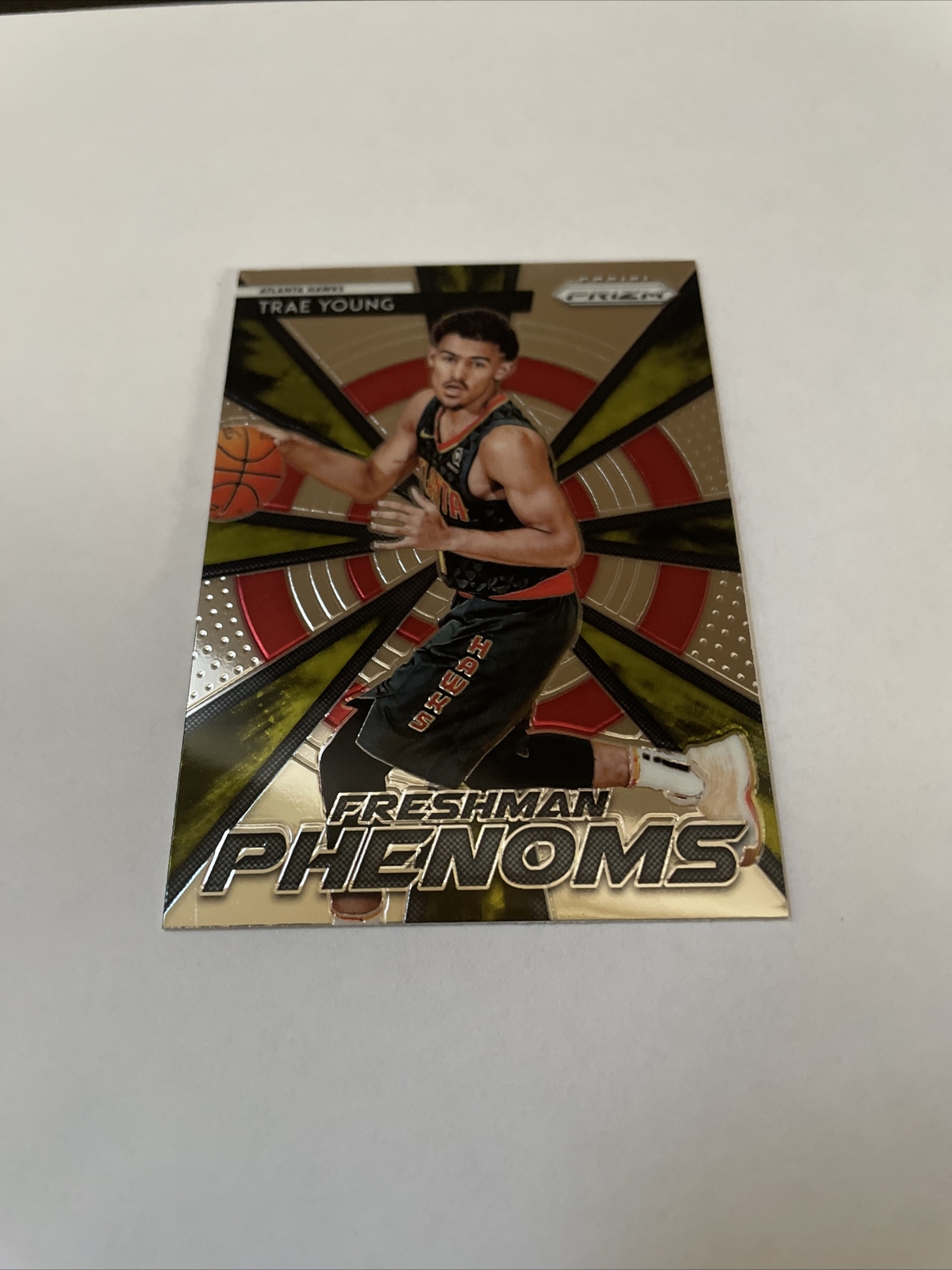 2018-19 Panini Prizm Freshman Phenoms RC Trae Young #21 Hawks