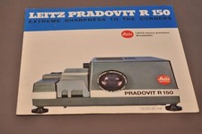 Leitz, Pradovit R 150 Brochure, Original, c1977, Not a Copy 