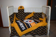 patriots crib bedding set