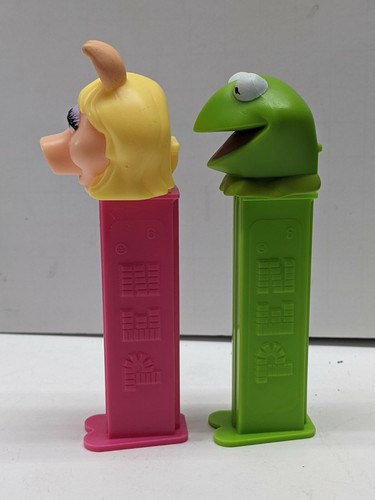 Muppets Pez Dispensers Kermit and Miss Piggy Walt Disney - Picture 2 of 4