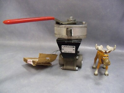 Worcester 3/4'' Ball Valve 4466USW w Actuator 1SR-44 Mount MK536