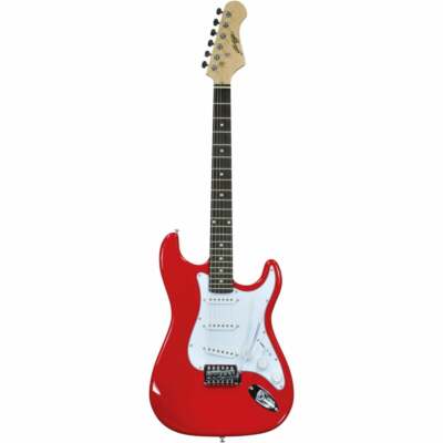 iPad9世代 Johnny guitar Johnny Brook Standard Electric Guitar Red inc Shoulder Strap and