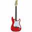 miniatura 2  - Johnny Brook Guitarra Eléctrica Rojo Inc Standard Correa de hombro y plomo