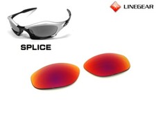 LINEGEAR UV420 Non Polarized Lens for Oakley Splice - Premium Red / Ruby SP-PR