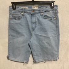 VTG Universal Thread Goods Shorts Womens High Rise Bermuda Jean Cutoffs Sz 12
