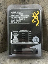 Browning Midas Grade Extended Black Choke Tubes, Invector + Lt Mod 20Ga 1132433