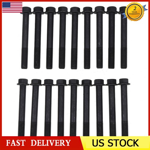 Lot De 18 Vis De Culasse V2003M Pour Moteur KUBOTA - Compatible Bobcat 337D 341D, Neuf