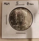 1964 kennedy half dollar 90% Silver