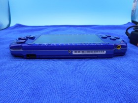 Sony PSP 2001 Metallic Blue Handheld System - Tested and Works
