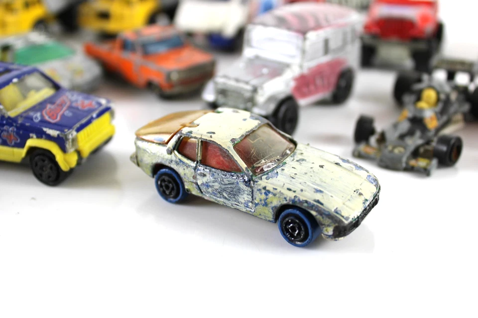 Lotto 19 modellini da collezione MAJORETTE Vintage Auto mezzi di lavoro Jeep - Immagine 3 di 4