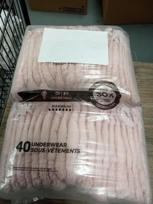 Unbranded  Fresh Protection maximum Absorbency Small 40 Ct Underware 784 Dt